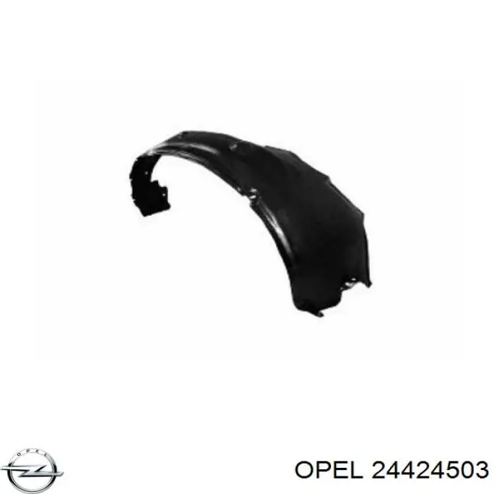 Купить 24424503 Opel Подкрылок передний левый
