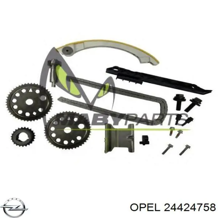 Купить 24424758 Opel Шестерня привода коленвала двигателя