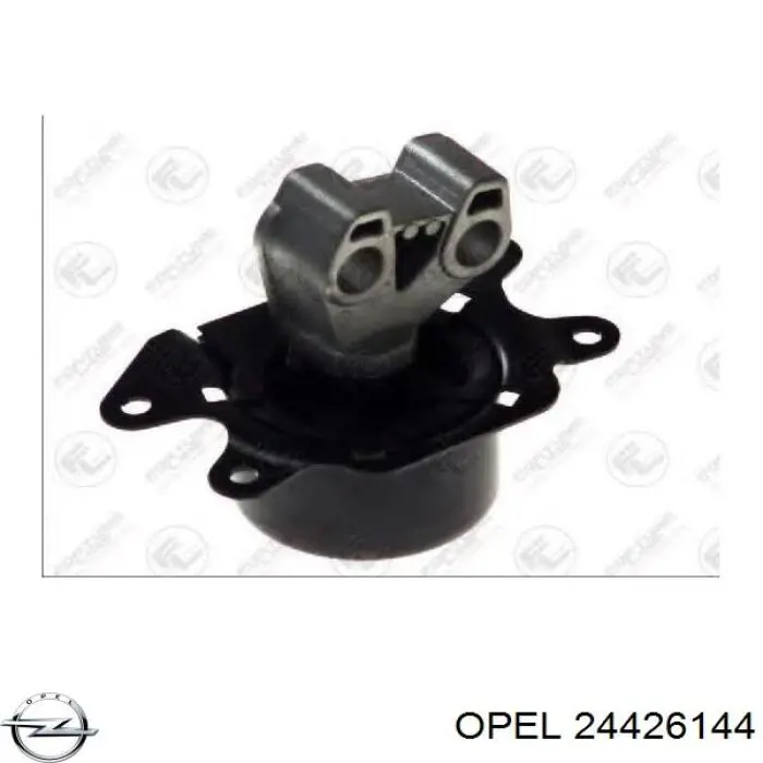 24426144 Opel coxim (suporte esquerdo de motor)