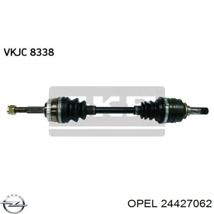 Привод передний левый Opel 24427062 цена, от 89.83 USD