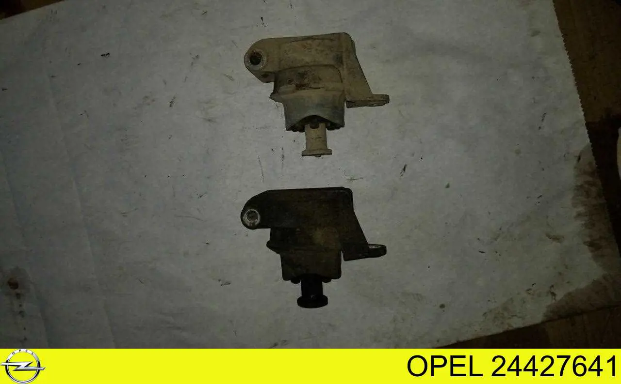 24427641 Opel подушка (опора двигателя задняя)