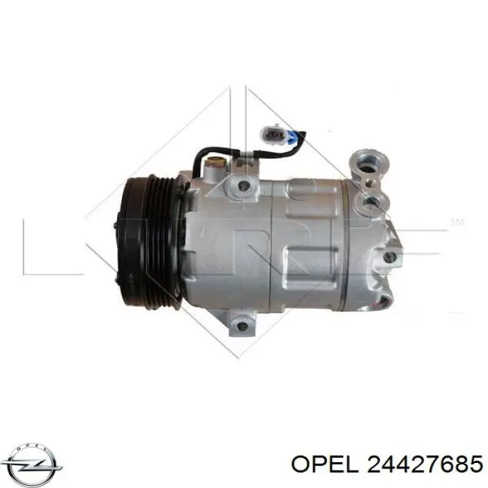 Купить 24427685 Opel Компрессор климатической установки