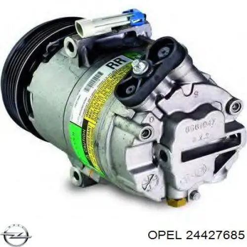 Компрессор системы кондиционирования Opel 24427685 цена, от 64.12 USD
