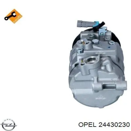 Купить 24430230 Opel Компрессор климатической установки