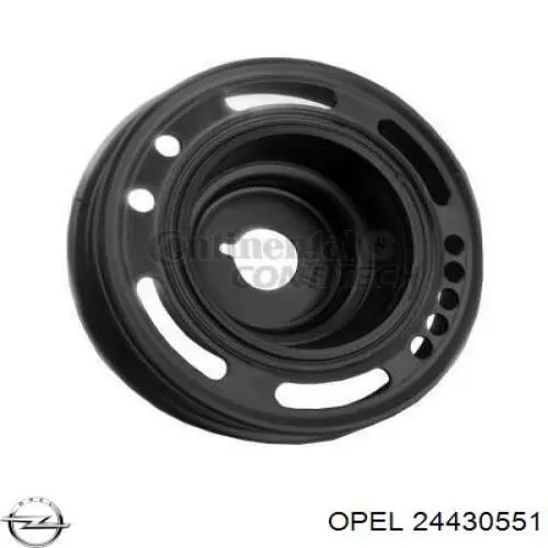 Шкив коленвала (демпфер) Opel 24430551 цена, от 25.34 USD