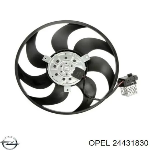 Электровентилятор охлаждения в сборе Opel 24431830 цена, от 25.40 USD
