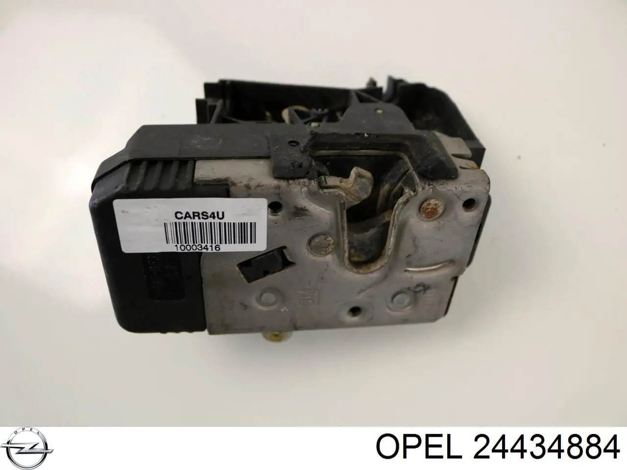 24434884 Opel fecho da porta dianteira esquerda