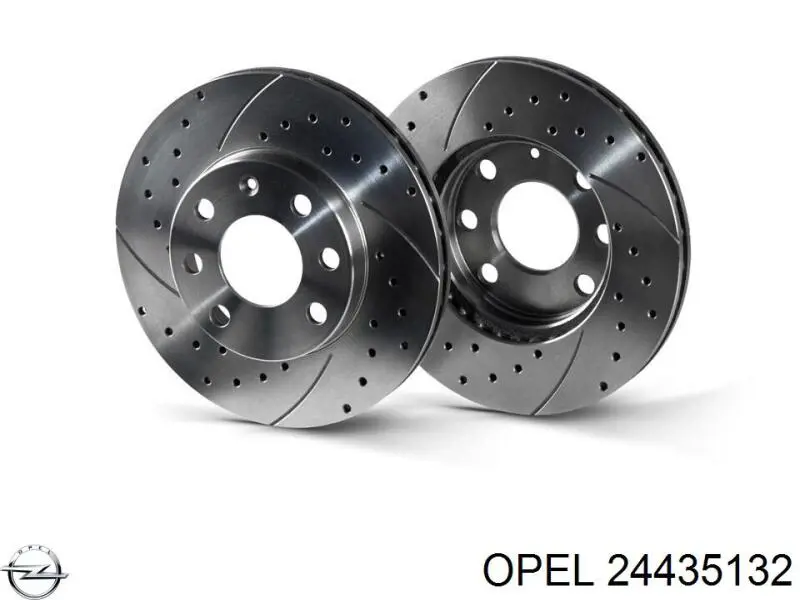 Тормоз дисковый передний Opel 24435132 цена, от 58.30 USD