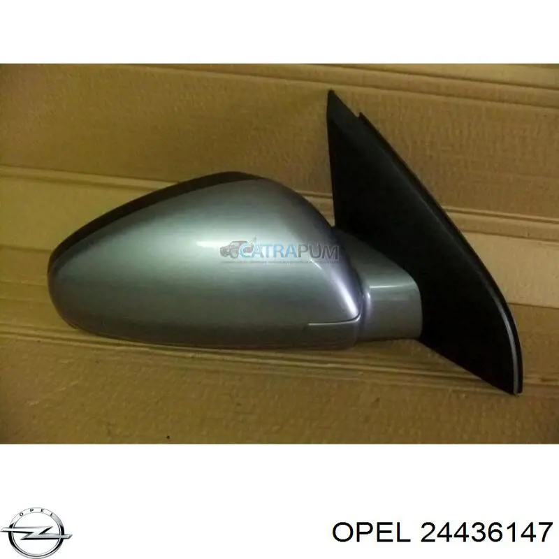 Наружное зеркало правое Opel 24436147 цена, от 31.67 USD