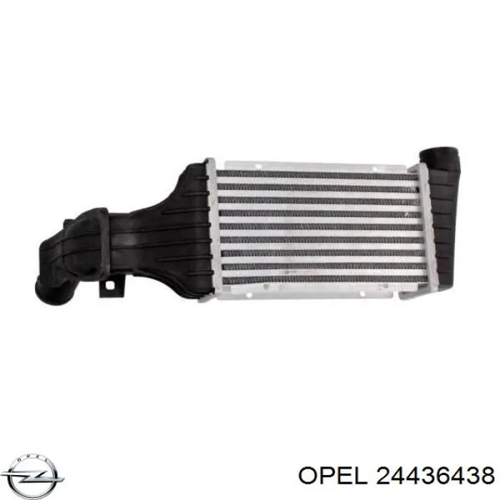 Система охлаждения наддувочного воздуха Opel 24436438 цена, от 38.52 USD