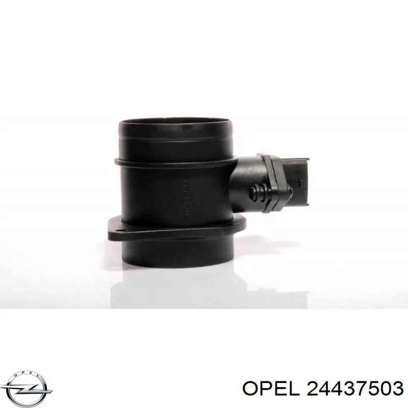 24437503 Opel sensor de fluxo (consumo de ar, medidor de consumo M.A.F. - (Mass Airflow))