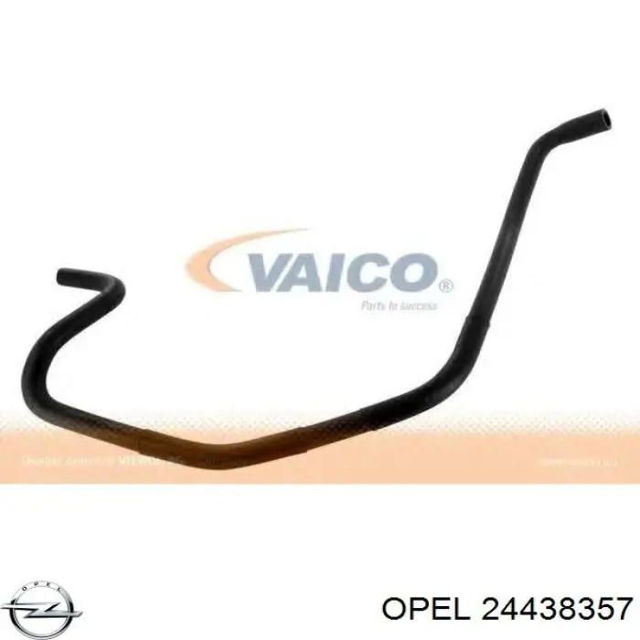 Купить 24438357 Opel Шланг расширительного бачка верхний