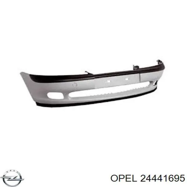 24441695 Opel шланг (патрубок радиатора охлаждения нижний)