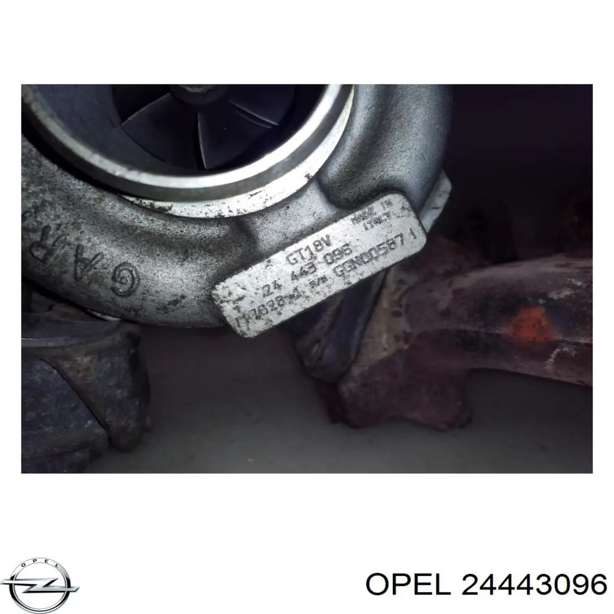 24443096 Opel турбина