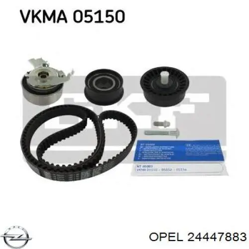 Кронштейн натяжителя ремня ГРМ Opel 24447883 цена, от 0.39 USD