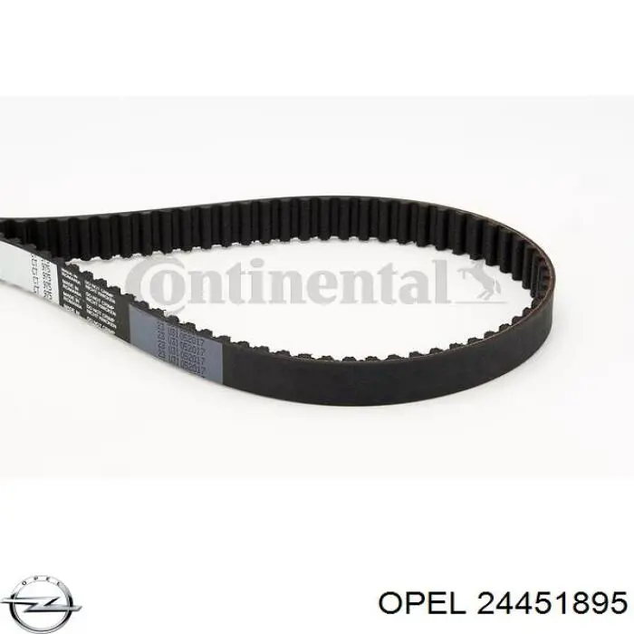 Зубчатый ремень Opel 24451895 цена, от 17.48 USD