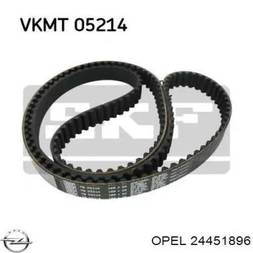 Зубчатый ремень Opel 24451896 цена, от 16.10 USD