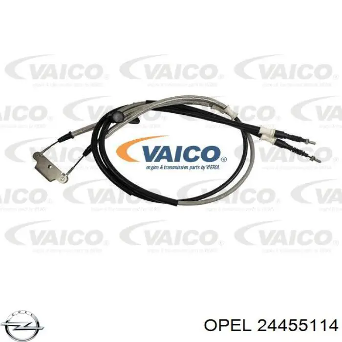 Задний трос ручника Opel 24455114 цена, от 32.71 USD