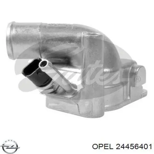 Корпус термостата 24456401 Opel
