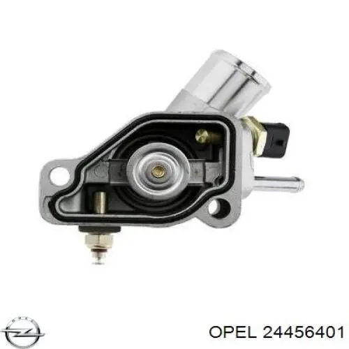 24456401 Opel Корпус термостата в сборе