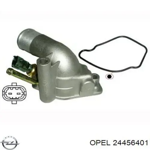 Кожух термостата Opel 24456401 цена, от 29.31 USD