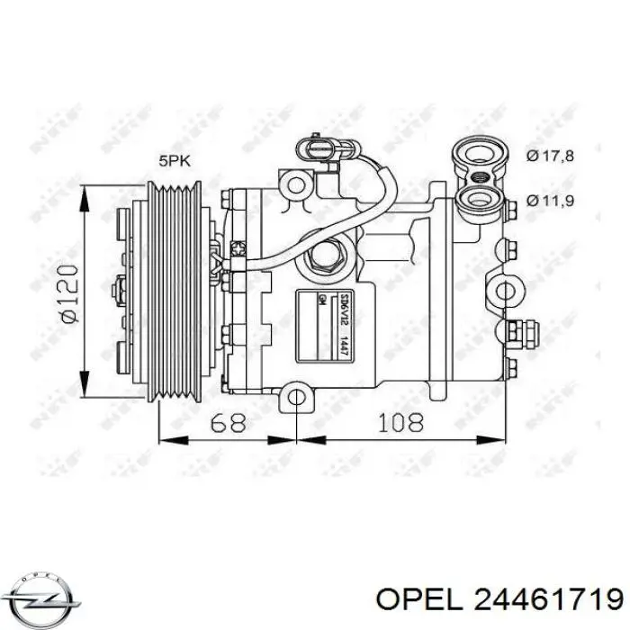 Компрессор системы кондиционирования Airstal 100607 цена, от 50.73 USD