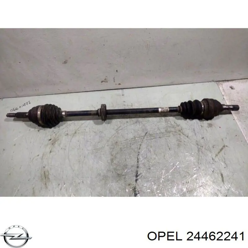 24462241 Opel полуось (привод передняя правая)