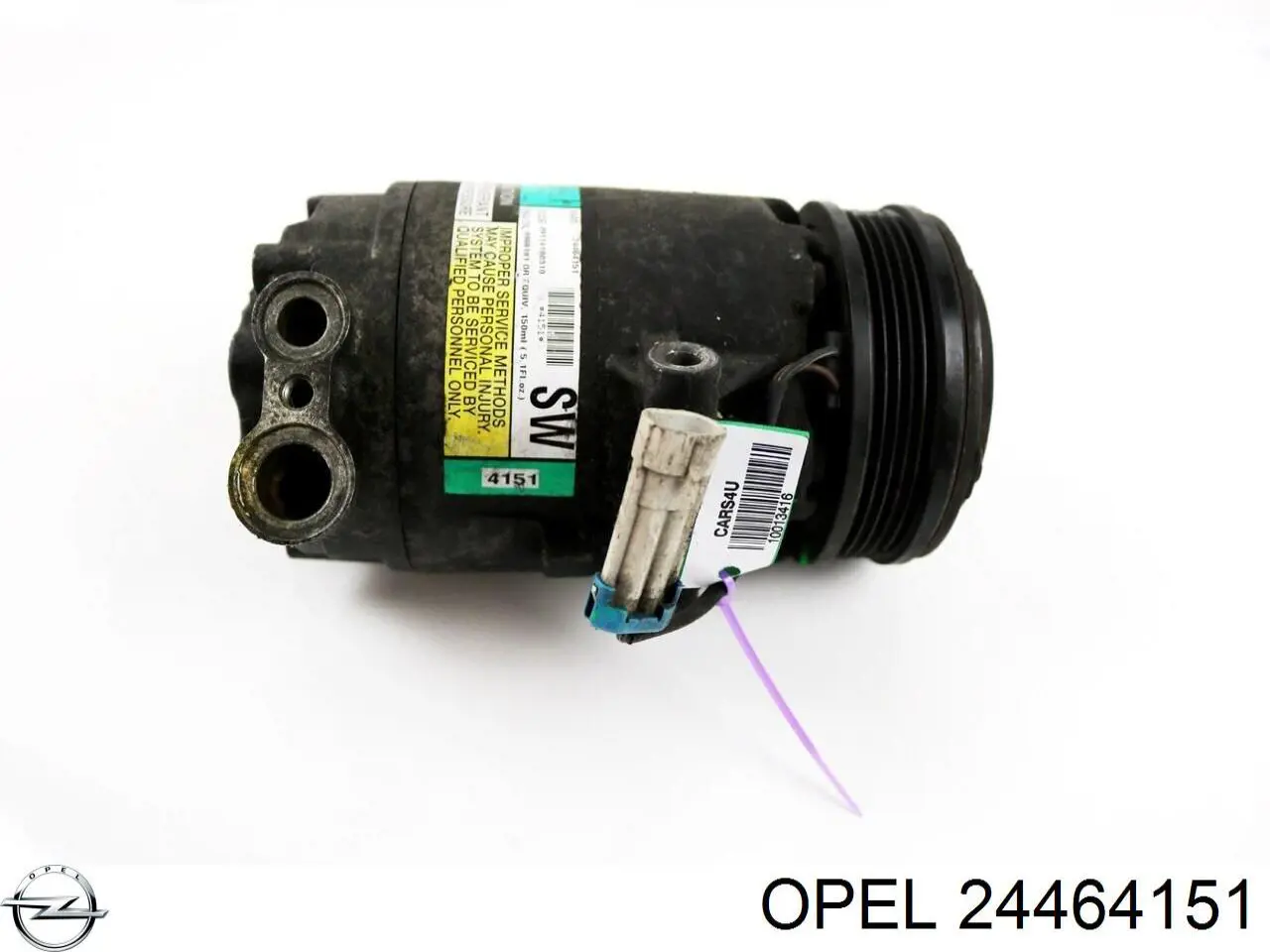 Компрессор кондиционера 24464151 Opel