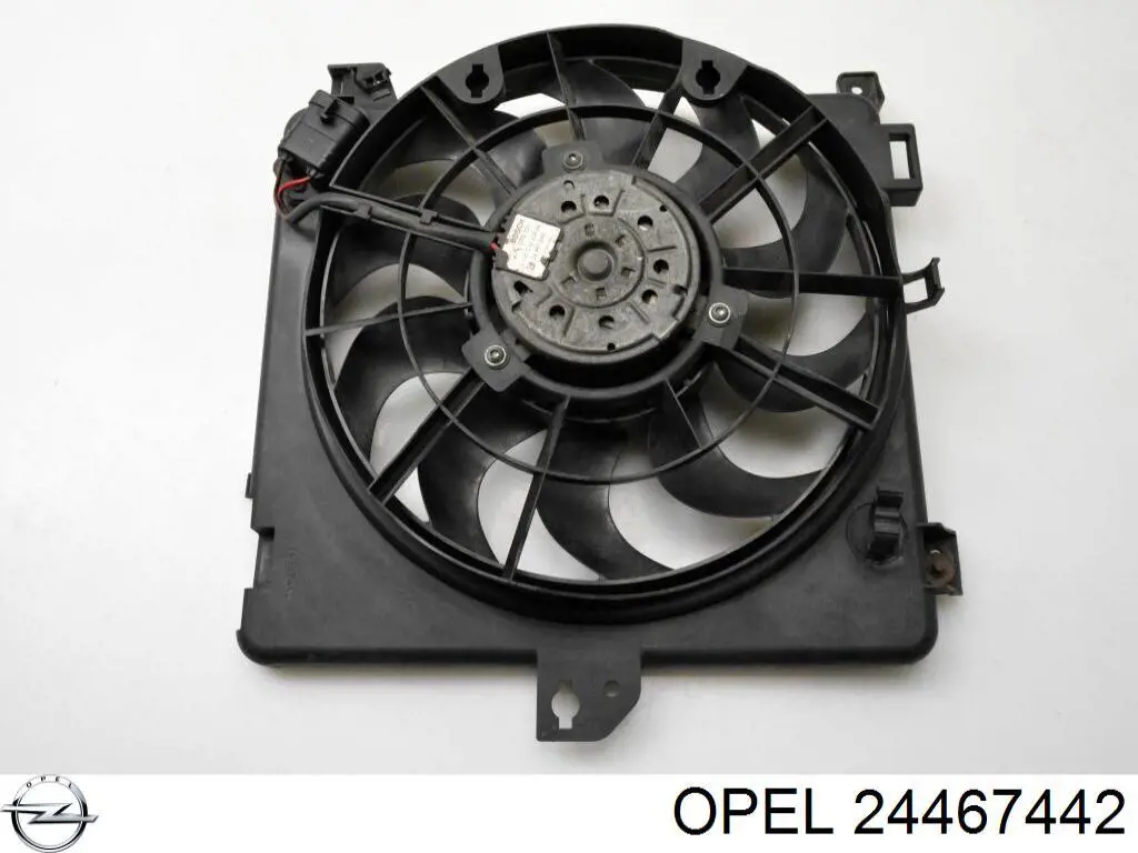 Вентилятор/крыльчатка радиатора охлаждения Opel 24467442 цена, от 51.56 USD