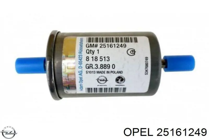 25161249 Opel топливный фильтр