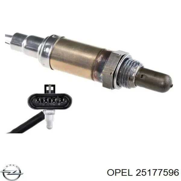 Лямбда-зонд, датчик кислорода Opel 25177596