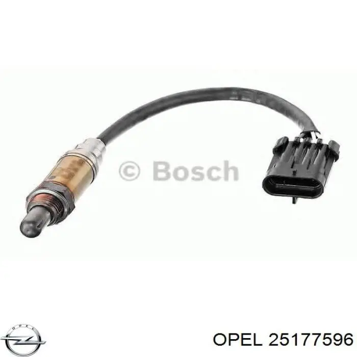 Лямбда датчик кислорода Opel 25177596 цена, от 41.42 USD