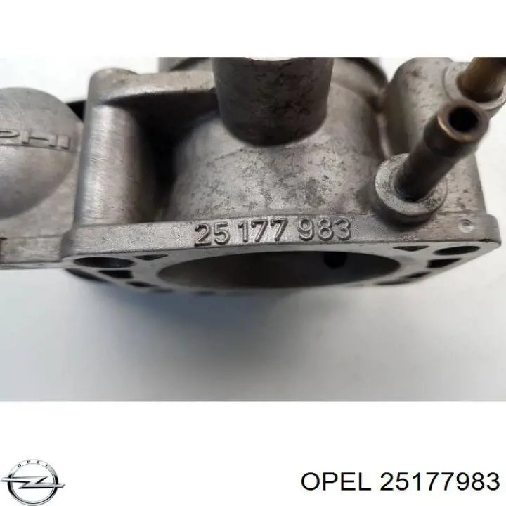 Дроссельная заслонка в сборе Opel 25177983 цена, от 62.48 USD