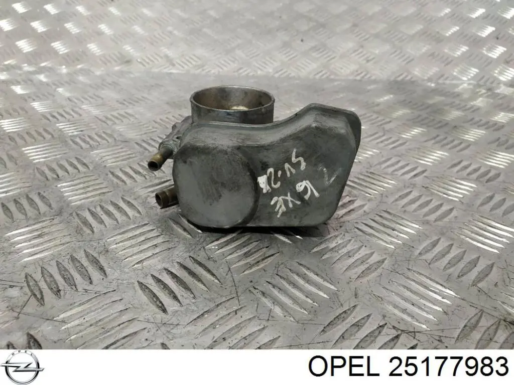 Дроссельная заслонка 25177983 Opel