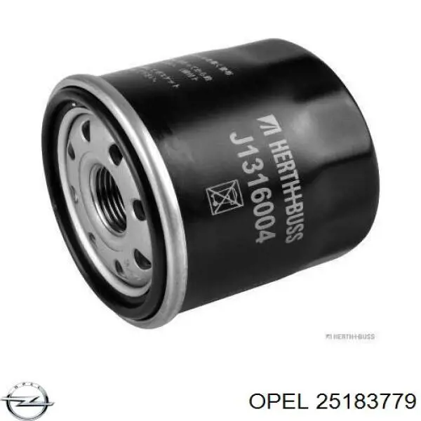 Фильтр масляный Opel 25183779