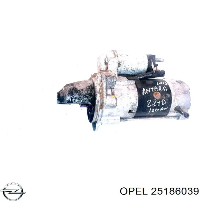 Стартер Opel 25186039 цена, от 38.01 USD