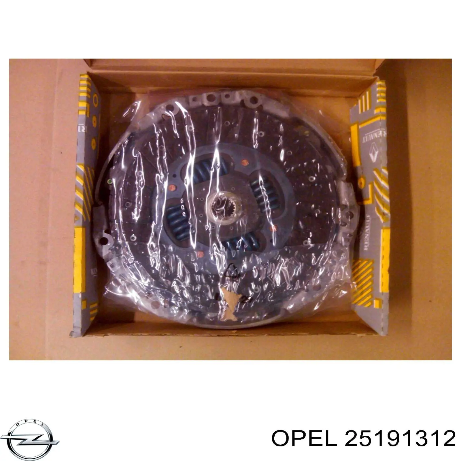 Комплект сцепления (3 части) Opel 25191312 цена, от 231.38 USD