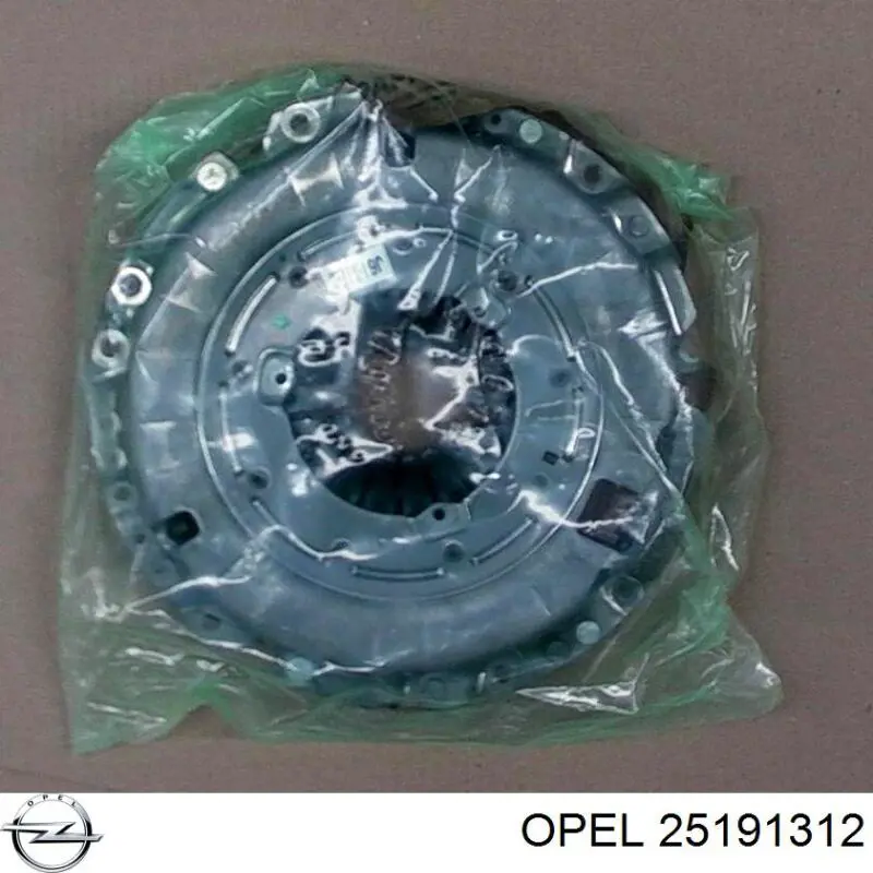 25191312 Opel kit de embraiagem (3 peças)