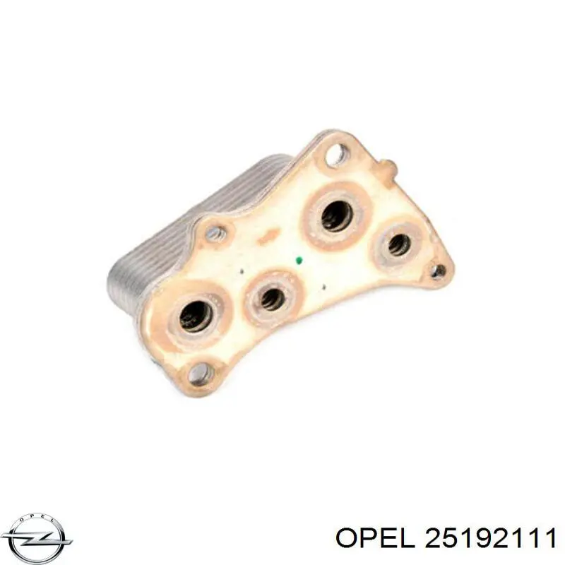 Купить 25192111 Opel Радиатор масляный (холодильник), под фильтром