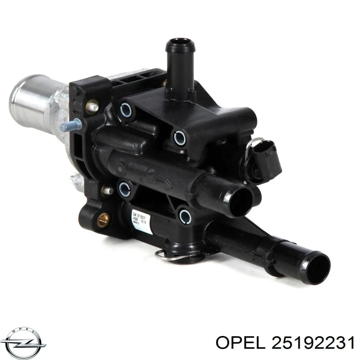 Корпус термостата 12992382 Opel