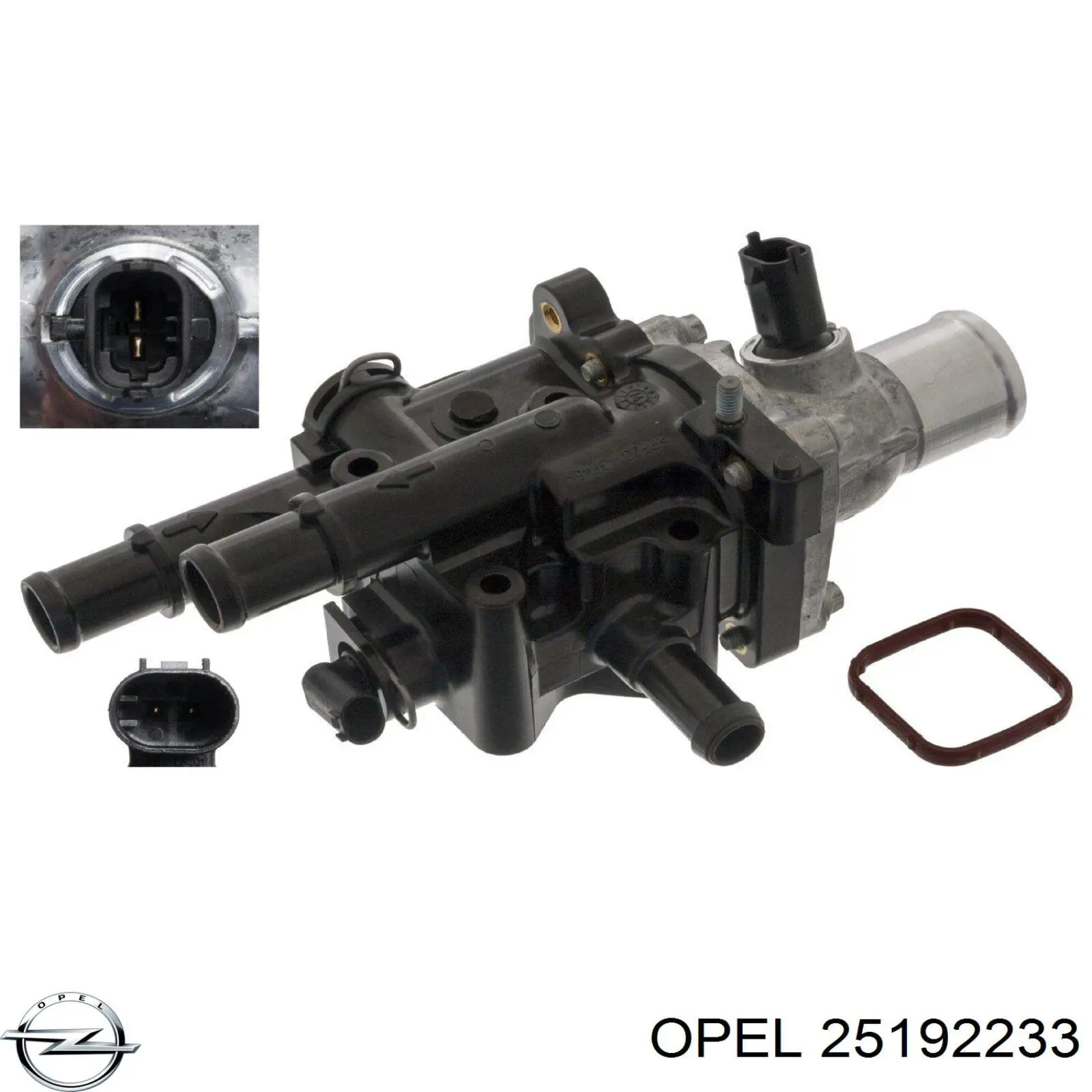 Купить 25192233 Opel Автомобильный термостат