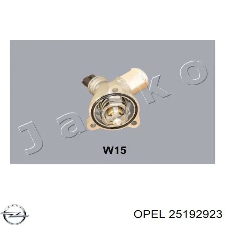 25192923 Opel Корпус термостата в сборе