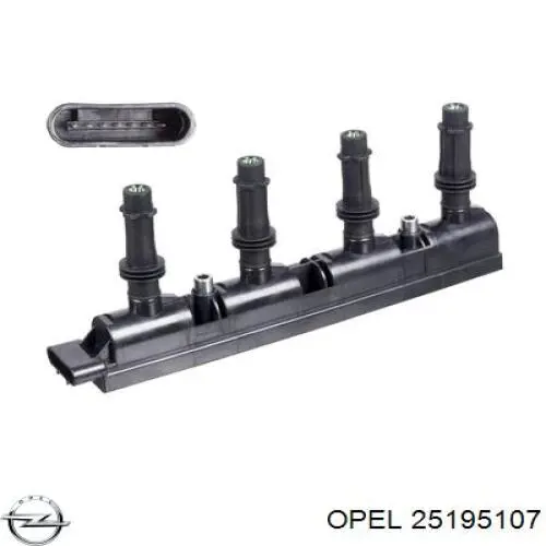 Модуль зажигания Opel 25195107 цена, от 100.02 USD