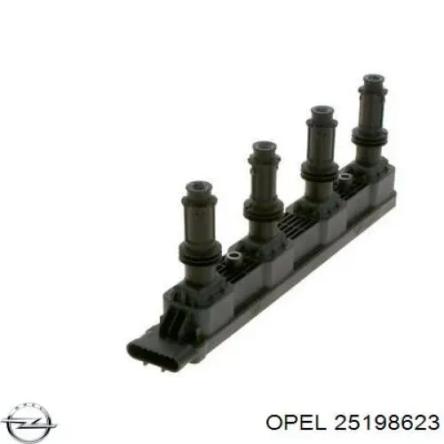 Bobina de ignição Opel 25198623