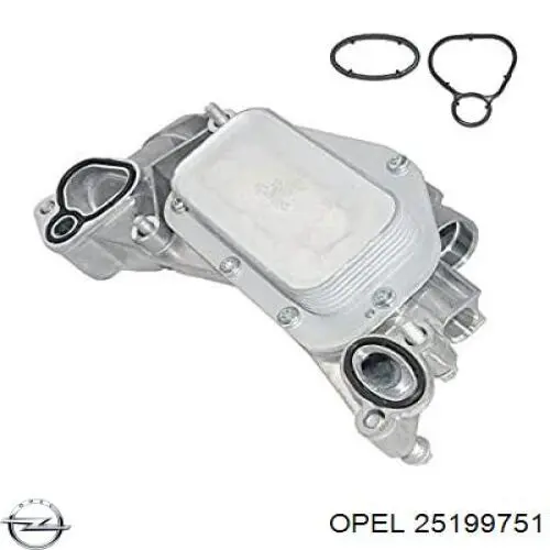 Купить 25199751 Opel Корпус масляного фильтра