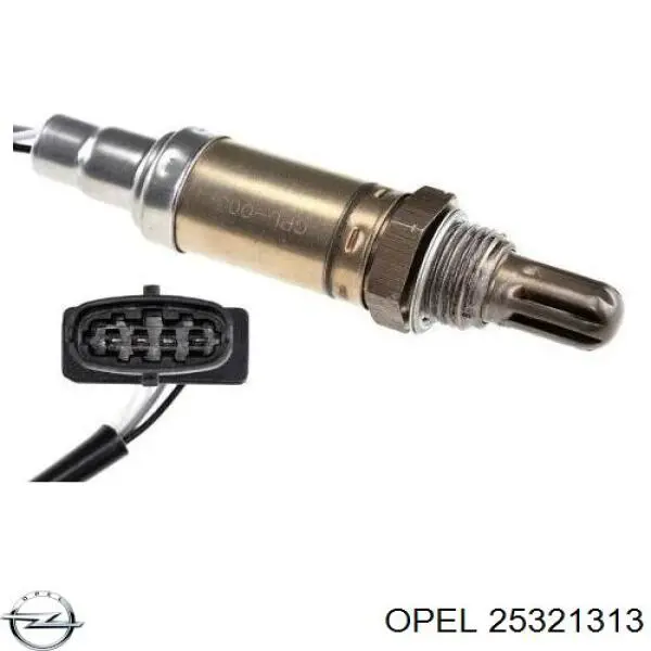 25321313 Opel лямбда-зонд, датчик кислорода после катализатора
