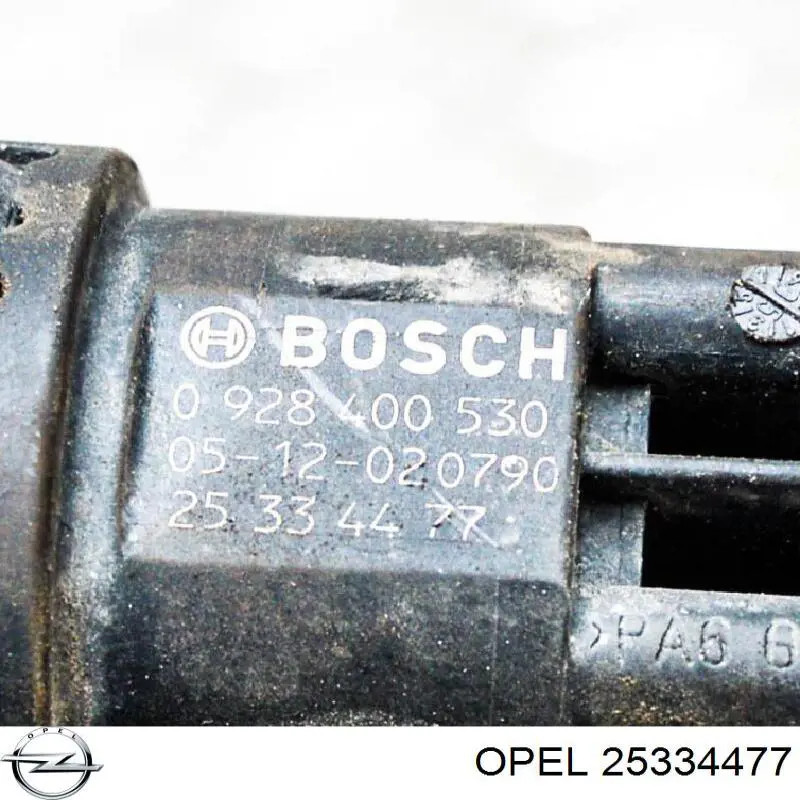 25334477 Opel клапан (актуатор привода заслонок впускного коллектора)