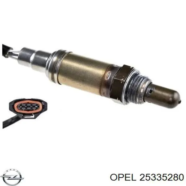 25335280 Opel лямбда-зонд, датчик кислорода до катализатора