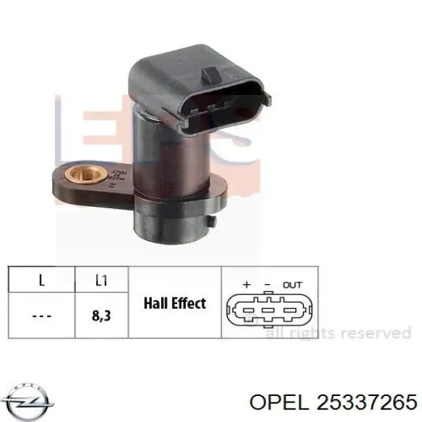 Купить 25337265 Opel ДПРВ
