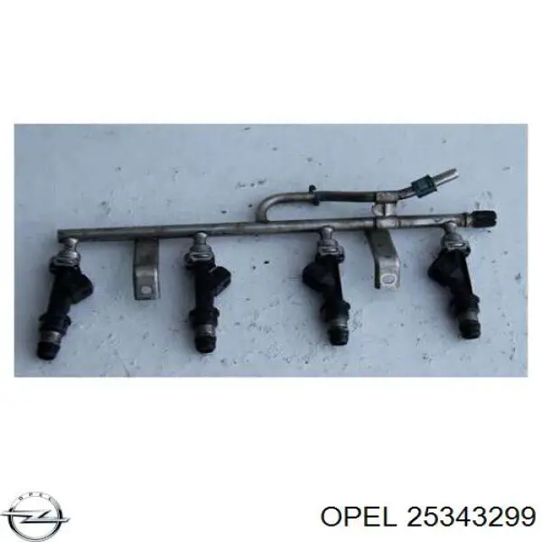 Топливные форсунки 25343299 Opel